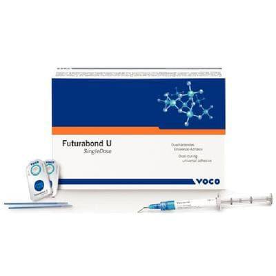 Voco Futurabond U Trial Kit, Dual-Cure Universal Adhesive, SingleDose System, 20 x 0.1ml Doses with Vococid Gel thumbnail 15