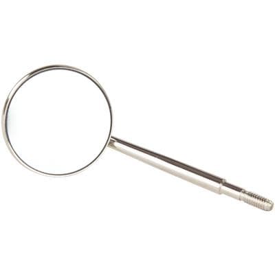 Patterson® Premium Mouth Mirrors, Size 4, Cone Socket, Rhodium Coating, Stainless Steel, 12/Pkg, 088-6788 thumbnail 4