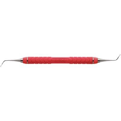 Hu-Friedy EverEdge 2.0 Nevi 2 Posterior Sickle Scaler, Double-Ended, Resin 8 Colors Handle (Red), SCNEVI2C8E2 thumbnail 12