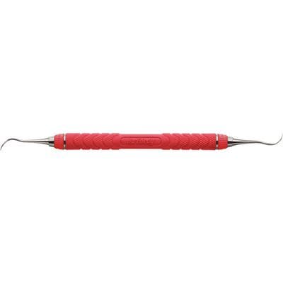 Hu-Friedy Nevi 4 Posterior Sickle Scaler, Double-Ended, Resin 8 Colors Handle (Red), EverEdge 2.0, SCNEVI4C8E2 thumbnail 14