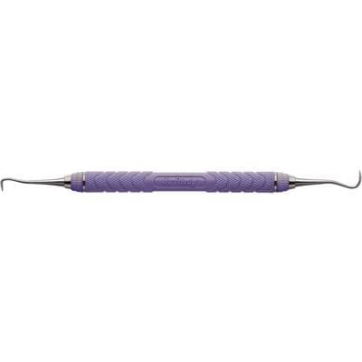Hu-Friedy EverEdge 2.0 H5/33 Jacquette Sickle Scaler, Double End, Resin 8 Colors Handle, Purple, SH5/33C8E2 thumbnail 9