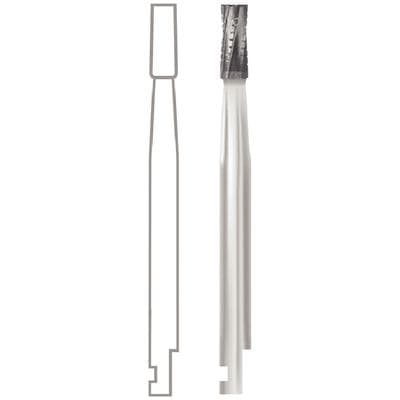 Midwest® Operative Carbide Bur #560, HP (Handpiece), Straight Fissure Crosscut Flat End, 1.6 mm Diameter, 4.2 mm Length, 10/Pkg, 389330 thumbnail 6