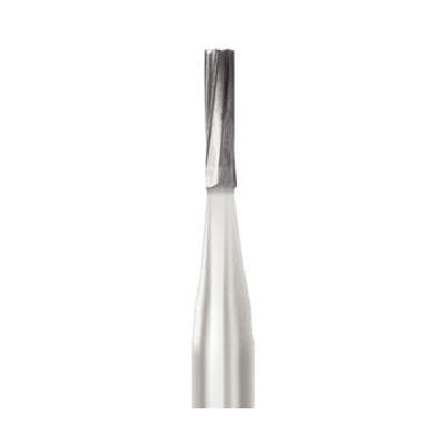 Midwest Operative Carbide Bur, FG, Straight Fissure Flat End, #56, 0.9 mm Diameter, 3.2 mm Length, 6 Flutes, 100/Bag, 386216 thumbnail 13