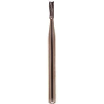 Midwest Operative Carbide Bur #256, FG (Friction Grip), All Purpose, Straight Fissure, Bevel End, 0.9 mm Diameter, 2.7 mm Length, 100/Bag, 386287 thumbnail 10