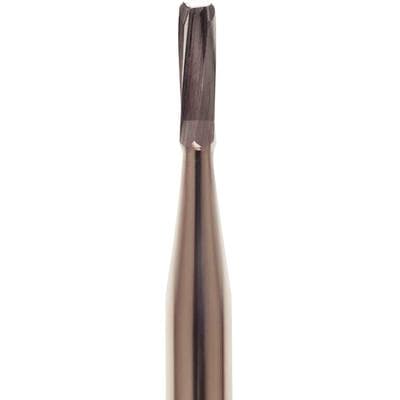 Midwest Operative Carbide Bur #256, FG (Friction Grip), All Purpose, Straight Fissure, Bevel End, 0.9 mm Diameter, 2.7 mm Length, 100/Bag, 386287 thumbnail 11