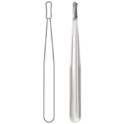 Midwest Operative Carbide Bur FG #330, Pear Shape, 0.8 mm Diameter, 1.6 mm Length, 6 Flutes, 100/Bag, 386261 thumbnail 10
