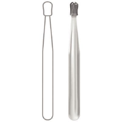 Midwest Operative Carbide Bur #332, Pear Shape, Friction Grip Short Shank, 1.2 mm Diameter, 1.6 mm Length, 100/Bag, 386463 thumbnail 9