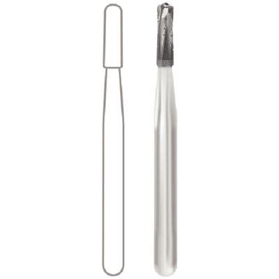 Midwest Operative Carbide Bur #1558, FG, Straight Fissure, Dome End, Crosscut, 1.2 mm Diameter, 3.7 mm Length, 100/Bag, 386260 thumbnail 11