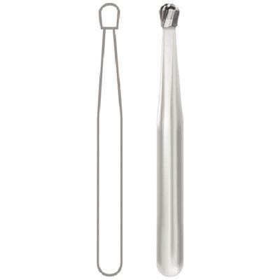 Midwest Operative Carbide Bur, FG, Round #3, 1.2 mm Diameter, 6 Flutes, 100/Bag, 386268 thumbnail 9