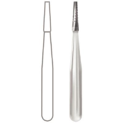 Midwest Operative Carbide Bur #699, Tapered Fissure, Flat End, Crosscut, FG Short Shank, 0.9 mm Diameter, 3.2 mm Length, 100/Bag, 386431 thumbnail 8