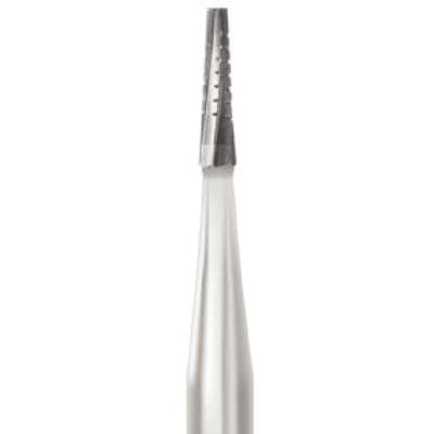 Midwest Operative Carbide Bur #699, Tapered Fissure, Flat End, Crosscut, FG Short Shank, 0.9 mm Diameter, 3.2 mm Length, 100/Bag, 386431 thumbnail 9