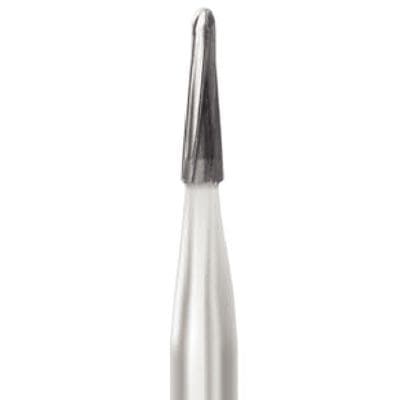 Midwest Operative Carbide Bur #1170, FG, 6 Flutes, Tapered Fissure, Dome End, 1.0 mm Diameter, 3.7 mm Length, 100/Bag, 386272 thumbnail 9