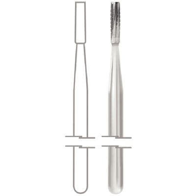 Midwest® Operative Carbide Bur #557, HP, Straight Fissure Crosscut Flat End, 1.0 mm Diameter, 3.7 mm Length, 100/Bag, 386327 thumbnail 8