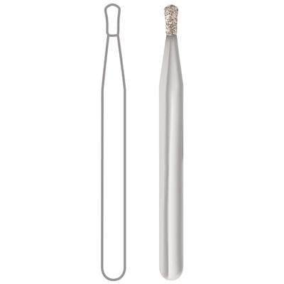 Midwest Multi-Use Diamond Bur FG 830-008M, #232D, Medium Grit, Pear Shape, 0.8 mm Diameter, 2.0 mm Length, Friction Grip, 5/Pkg thumbnail 8
