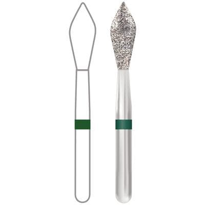 Midwest Multi-Use Diamond Bur FG #368/023C, Coarse, Football Shape, 5/Pk, 471417 thumbnail 8