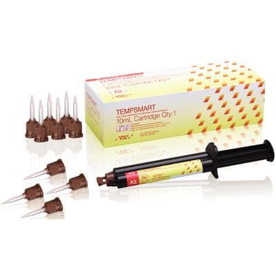 GC America TempSmart Temporary Crown & Bridge Material, Syringe, Shade A3, 10 mL, 1/Pk, 009400 thumbnail 10