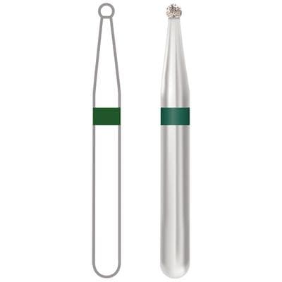 Midwest® Multi-Use Diamond Bur FG #801/010, Coarse, Round, 1.0 mm Diameter, 1.0 mm Length, 5/Pkg, 471018 thumbnail 8