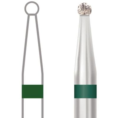 Midwest Multi-Use Diamond Bur FG #801/012C, Coarse Grit, Round Head, 1.2 mm Diameter, 1.2 mm Length, Friction Grip, 5/Pkg, 471019 thumbnail 10
