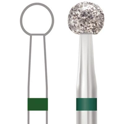 Midwest® Multi-Use Diamond Bur FG #801-029C, Coarse, Round, Friction Grip, 2.9 mm Diameter, 2.9 mm Length, 5/Pkg, 471024 thumbnail 9