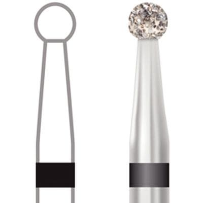 Midwest Multi-Use Diamond Bur 801-018SC, Super Coarse, Round, Friction Grip, 1.8 mm Diameter, 1.8 mm Length, 5/Pk, 471026 thumbnail 10