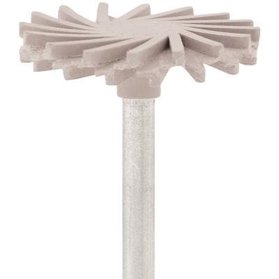 Meisinger LUSTER Twist Composite Polisher, Fine/High Shine, Beige, 17.0mm, HP Shank, 2/Pk, #9769F.170 thumbnail 6