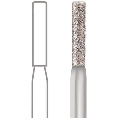 Midwest® Multi-Use Diamond Bur FG #836/014, Medium Grit, Cylinder Flat End, 1.4 mm Diameter, 6.0 mm Length, Friction Grip, 5/Pkg thumbnail 5