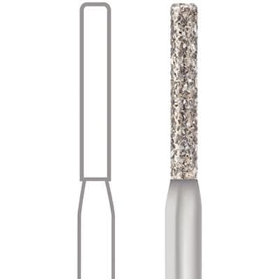 Midwest® Multi-Use Diamond Bur FG #837-012C, Coarse, Cylinder Flat End, 1.2 mm Diameter, 8.0 mm Length, 5/Pkg, 471089 thumbnail 9