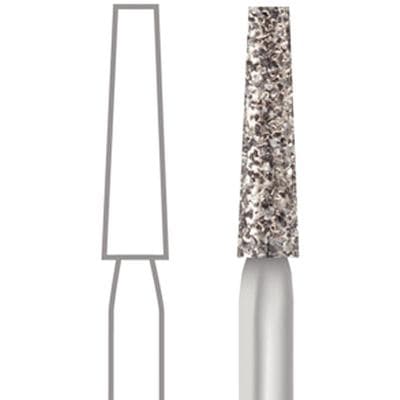 Midwest® Multi-Use Diamond Bur FG #847-018SC, Super Coarse, Taper Flat End, 1.8 mm Diameter, 8.0 mm Length, 5/Pkg, 471134 thumbnail 9