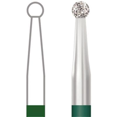 Midwest Multi-Use Diamond Bur FG #801L-016C, Coarse Grit, Long Round End, 1.6 mm Diameter, 1.6 mm Length, 5/Pkg thumbnail 8