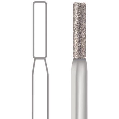 Midwest Multi-Use Diamond Bur, FG, Fine Grit, Cylinder Flat End Modified, 1.2mm Diameter, 6.0mm Length, 5/Pk, 836KR-012F thumbnail 9