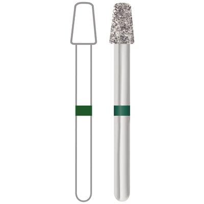 Midwest® Multi-Use Diamond Bur FG, Coarse, Taper Modified Flat End, #845KR, 2.5 mm Diameter, 4.0 mm Length, Friction Grip, 5/Pkg thumbnail 4