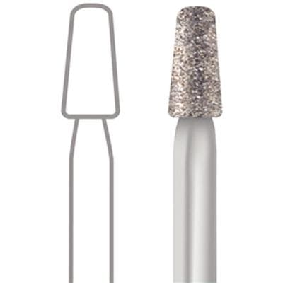 Midwest Diamond Bur FG 845KR-018F, Fine Grit, Taper Flat Modified End, Friction Grip, 1.8 mm Diameter, 4.0 mm Length, 5/Pk thumbnail 7