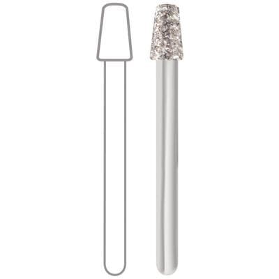 Midwest Diamond Bur FG 845KR-025M, Medium Grit, Taper Flat Modified End, Friction Grip, 2.5mm Diameter, 4.0mm Length, 5/Pk thumbnail 6