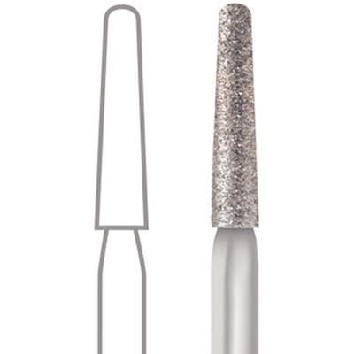 Midwest Diamond Bur FG 856L-016F Fine, Round End Taper Long, Friction Grip, 1.6 mm Diameter, 9.0 mm Length, 5/Pk thumbnail 7