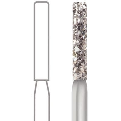 Midwest Multi-Use Diamond Bur FG 837-014UC, Ultra Coarse, Cylinder Long Flat End, 1.4mm Diameter, 8.0mm Length, Friction Grip, 5/Pk thumbnail 8