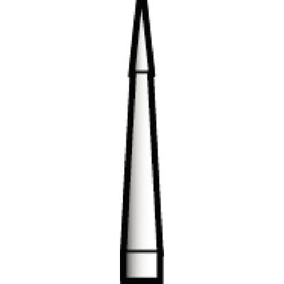 Midwest Esthetic Finishing Carbide Bur, FG Safe End Taper, 12 Blade, #7214S, 1.2 mm Diameter, 5.1 mm Length, 10/Pkg, 379105 thumbnail 5