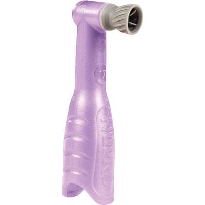 NUPRO Freedom Slim Disposable Prophy Angles, Spiral Cup, 90 Degree, Latex-Free, Lavender Pearl, 200/Box, 965773 thumbnail 9
