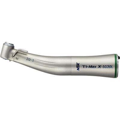 NSK Ti-Max X-SG20L Surgical Implant Handpiece, 20:1 Reduction, Contra Angle, Push Button Autochuck, Fiber Optic, X-SG20L thumbnail 3
