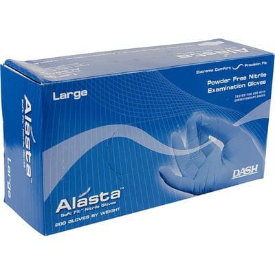 Alasta™ Soft Fit™ Nitrile Examination Gloves, Powder Free, Latex Free, Textured, Extra Large, Blue, 200/Box, ALS200XL thumbnail 11
