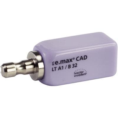 IPS e.max CAD LT (Low Translucency) Lithium Disilicate Milling Blocks, Size B32, Shade A1, 3/Pkg, for CEREC/inLab thumbnail 13