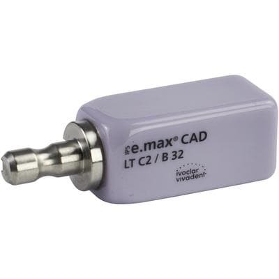 IPS e.max CAD LT (Low Translucency) Lithium Disilicate Milling Blocks, Size B32, Shade C2, 3/Pkg thumbnail 14
