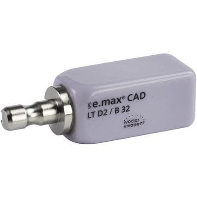 IPS e.max CAD LT (Low Translucency) Lithium Disilicate Milling Blocks, Size B32, Shade D2, 3/Pkg, for CEREC/inLab thumbnail 12