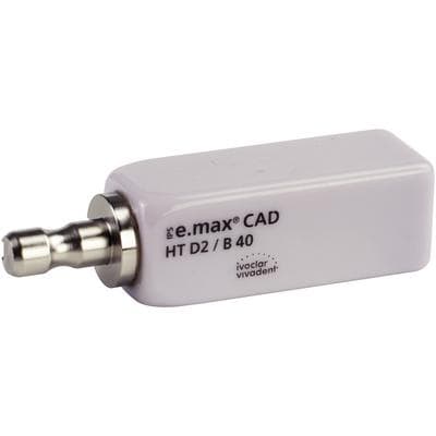 IPS e.max CAD CEREC/inLab HT Block, Shade D2, Size B40, 3/Pk thumbnail 10