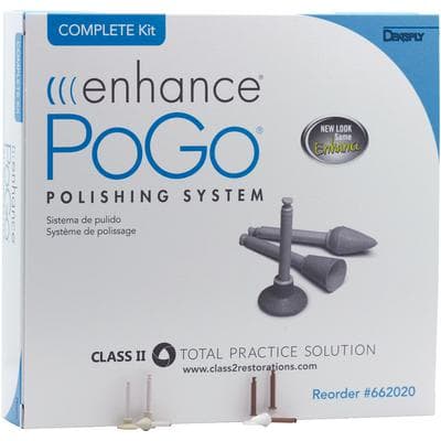 Dentsply Sirona Enhance & PoGo Complete Kit, 60 Tips (30 Enhance Finishers + 30 PoGo Polishers), 662020 thumbnail 16