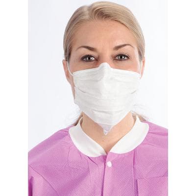 Valumax ArchAway Double-Seal Earloop Face Masks, White, ASTM Level 2, 50/Box, 5630ADE-WH thumbnail 5