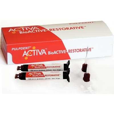 Activa BioACTIVE-RESTORATIVE Starter Kit, A2 Shade, 5 mL Syringe, with ACTIVA-SPENSER and 20 Mixing Tips, VR-A2 thumbnail 31