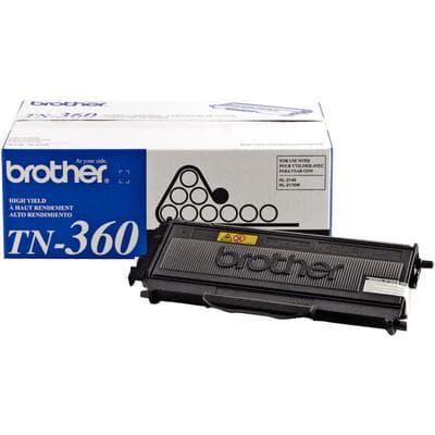Brother TN360 Black High-Yield Toner Cartridge, 2,600 Page Yield, BRTTN360 thumbnail 2