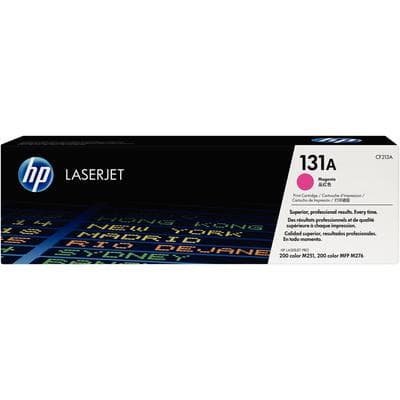 HP 131A Magenta Toner Cartridge (CF213A), 1,800 Page Yield, for LaserJet Pro 200 Color M276NW MFP - Hewlett-Packard Laserjet Pro - 200 Color M276NW MFP - HP 131A Magenta Toner, 1,800 Page Yield - Image 1