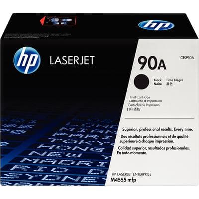HP 90A Black Toner Cartridge (CE390A), 10,000 Page Yield - Hewlett-Packard Laserjet Pro - 200 Color M276NW MFP - HP 90A Black Toner, 10,000 Page Yield - Image 1