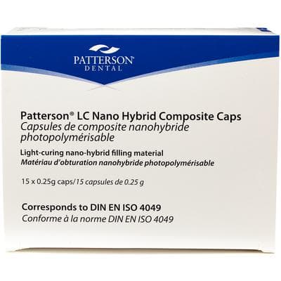 Patterson® LC Nano-Hybrid Composite, 0.25 g Capsules, Shade A1, 15/Pkg thumbnail 3